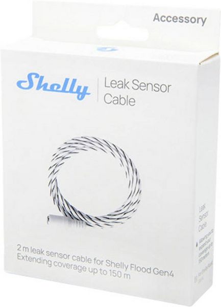 Produktbild: Shelly Flood Gen4 Leak Sensor Cable Verl&auml;ngerungskabel
