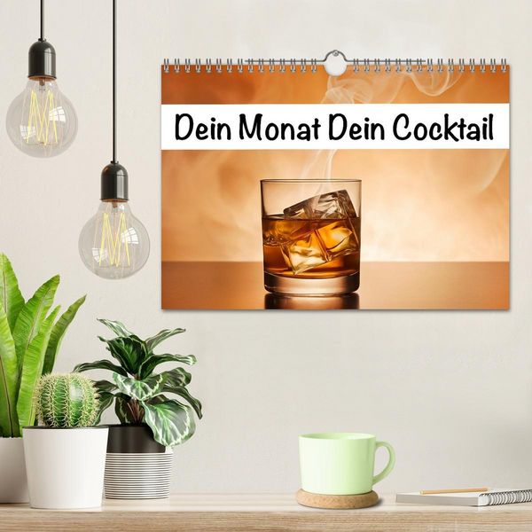 Produktbild: Dein Monat dein Cocktail (Wandkalender 2026 DIN A4 quer), CALVENDO Monatskalender