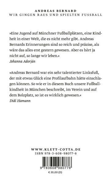 Produktbild: Wir gingen raus und spielten Fu&szlig;ball