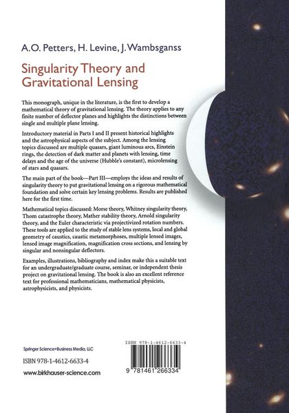Produktbild: Singularity Theory and Gravitational Lensing