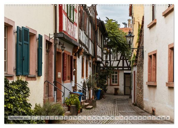 Produktbild: Aschaffenburg - Ein Streifzug durch die liebenswerte Stadt am Main (Wandkalender 2026 DIN A2 quer), CALVENDO Monatskalender