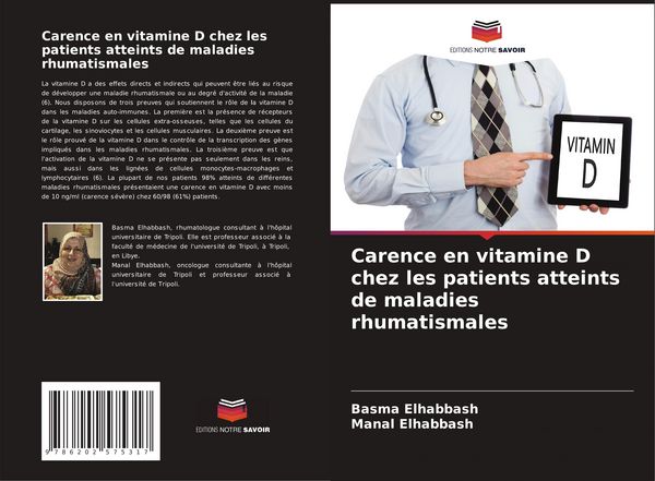 Produktbild: Carence en vitamine D chez les patients atteints de maladies rhumatismales