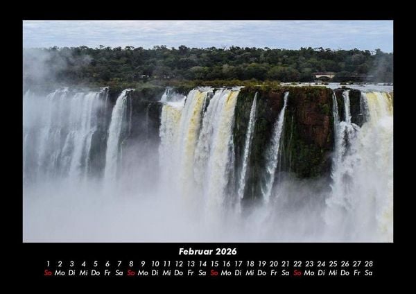 Produktbild: Wasserf&auml;lle 2026 Fotokalender DIN A3
