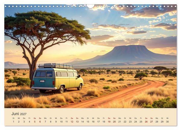 Produktbild: Vanlife Ein Leben auf der Stra&szlig;e (Wandkalender 2027 DIN A3 quer), CALVENDO Monatskalender