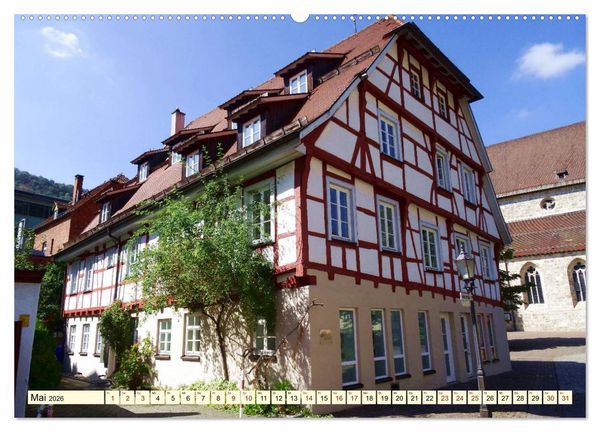 Produktbild: Unterwegs in der Altstadt von Geislingen (Wandkalender 2026 DIN A2 quer), CALVENDO Monatskalender