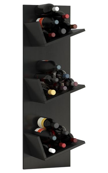 Produktbild: Holz Weinregal Wandregal Flaschen Wein Vinosi