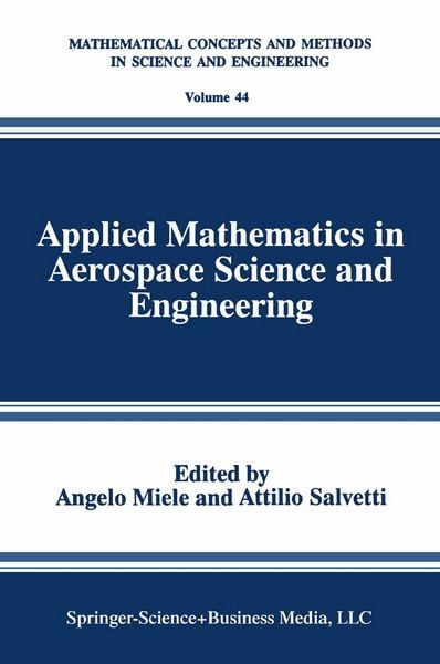 Produktbild: Applied Mathematics in Aerospace Science and Engineering