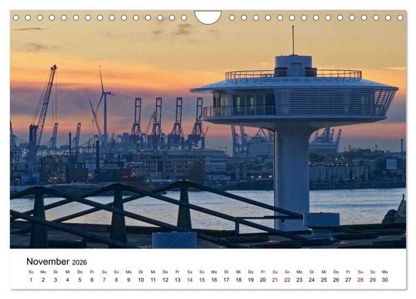 Produktbild: Hamburger Ansichten (Wandkalender 2026 DIN A4 quer), CALVENDO Monatskalender