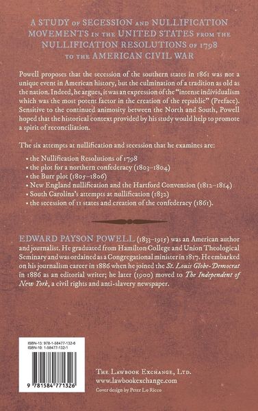 Produktbild: Nullification and Secession in the United States