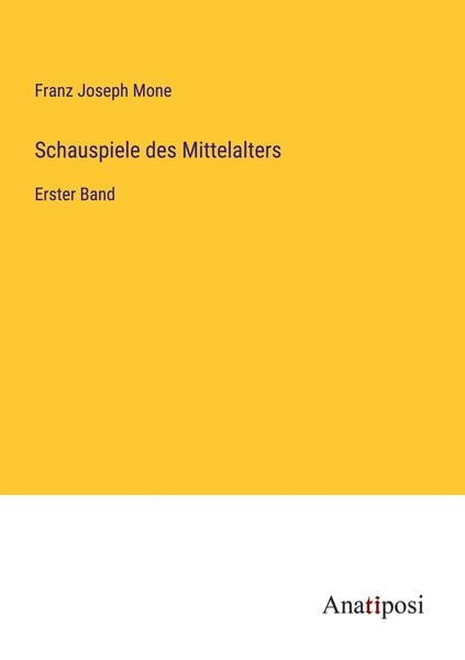 Produktbild: Schauspiele des Mittelalters