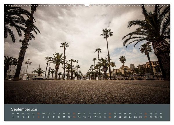 Produktbild: Barcelona - Faszinierende Architektur (hochwertiger Premium Wandkalender 2026 DIN A2 quer), Kunstdruck in Hochglanz
