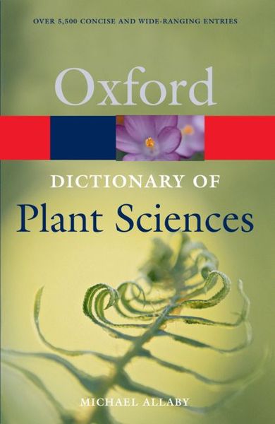Produktbild: A Dictionary of Plant Sciences