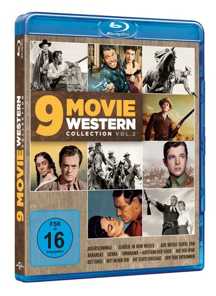 Produktbild: 9 Movie Western Collection - Vol. 2 [3 BRs]