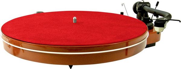 Produktbild: Analogis Mate Six Rot Plattentellerauflage