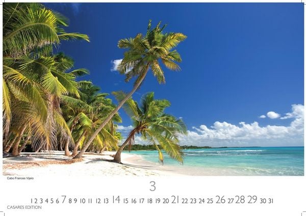 Produktbild: Dominikanische Republik Kalender 2027 &ndash; Wandkalender | Fotokalender Karibik 24x35cm &ndash; Bildkalender mit exotischen Motiven, ideal f&uuml;r Strandfans, Weltenbummler & Karibiktr&auml;umer