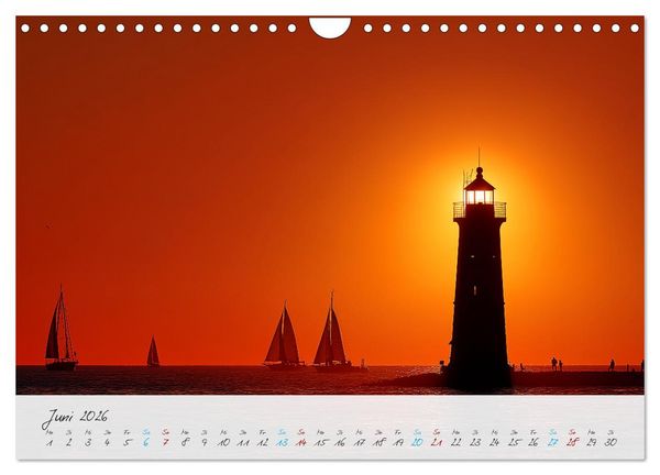 Produktbild: W&auml;chter der K&uuml;ste (Wandkalender 2026 DIN A4 quer), CALVENDO Monatskalender