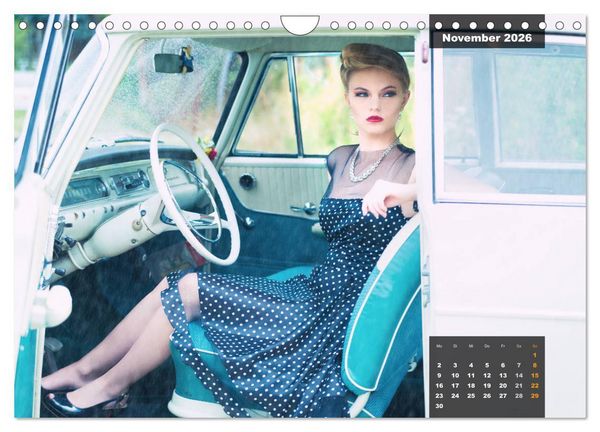 Produktbild: Rockabilly - Back to the 50s (Wandkalender 2026 DIN A4 quer), CALVENDO Monatskalender