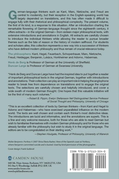 Produktbild: Modern German Thought from Kant to Habermas