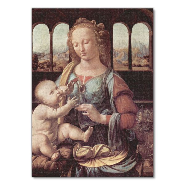 Produktbild: Lais Puzzle Leonardo da Vinci - Madonna mit der Nelke 1000 Teile