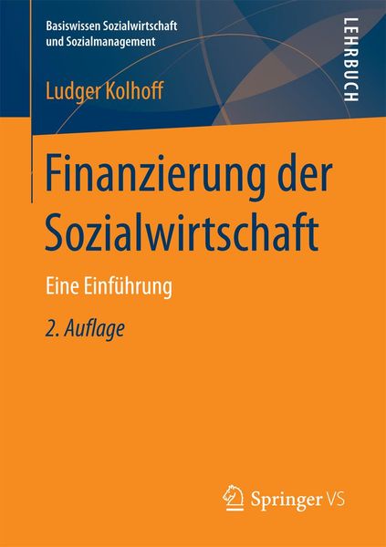 Produktbild: Finanzierung der Sozialwirtschaft