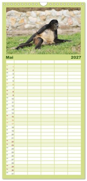 Produktbild: Familienplaner 2027 - Sri Lanka mit 5 Spalten (Wandkalender, 21 x 45 cm) CALVENDO