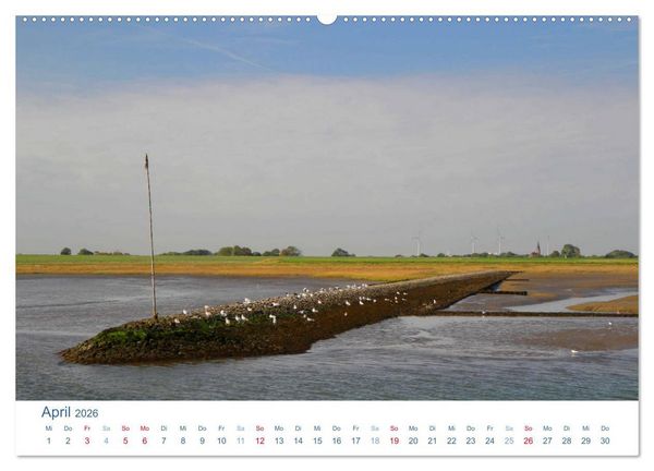 Produktbild: Butjadingen 2026. Impressionen zwischen Jade und Weser (Wandkalender 2026 DIN A2 quer), CALVENDO Monatskalender
