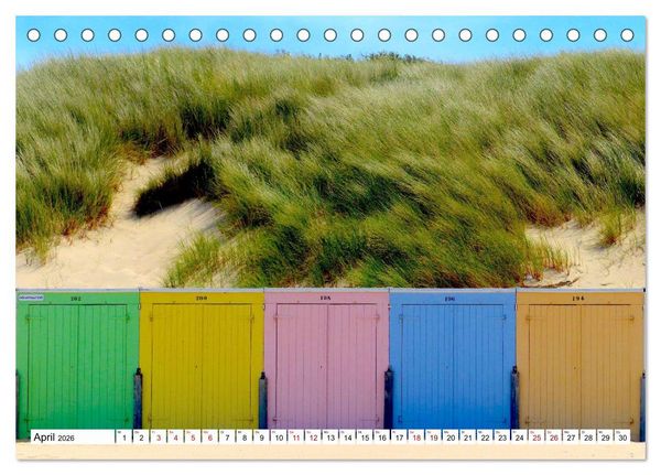 Produktbild: Walcheren 2026 (Tischkalender 2026 DIN A5 quer), CALVENDO Monatskalender