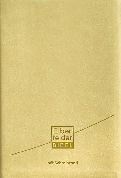 Produktbild: Elberfelder Bibel - mit Schreibrand, Kunstleder