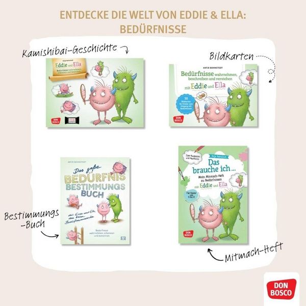 Produktbild: Das gro&szlig;e Gef&uuml;hle-Bestimmungsposter mit Eddie, dem Gef&uuml;hlemonster
