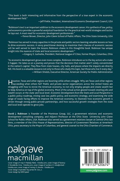Produktbild: Economic Development from the State and Local Perspective