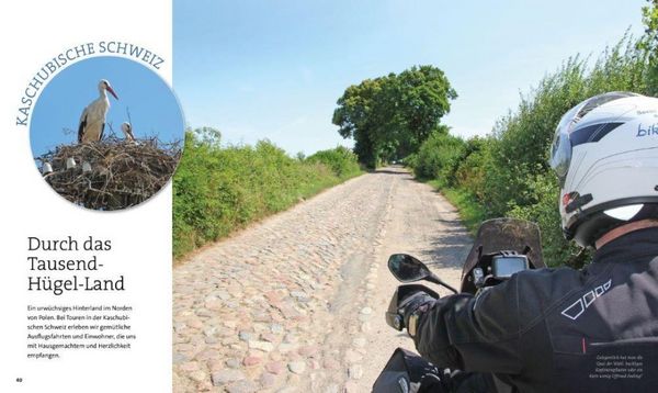 Produktbild: Die sch&ouml;nsten Motorradtouren in Osteuropa