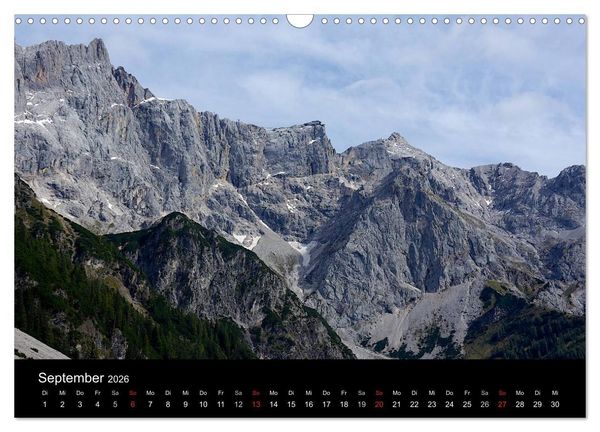 Produktbild: Der Dachstein - Massiv in den Alpen (Wandkalender 2026 DIN A3 quer), CALVENDO Monatskalender