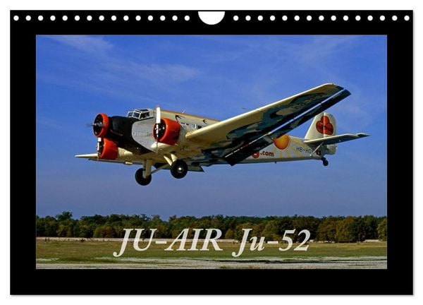 Produktbild: JU-AIR Ju-52 (Wandkalender 2026 DIN A4 quer), CALVENDO Monatskalender
