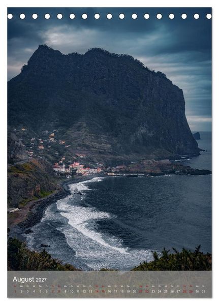Produktbild: Madeira - Zauber einer Insel (Tischkalender 2027 DIN A5 hoch), CALVENDO Monatskalender