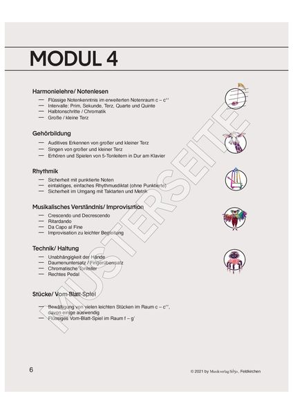 Produktbild: Klavierschule OH! Modul 4