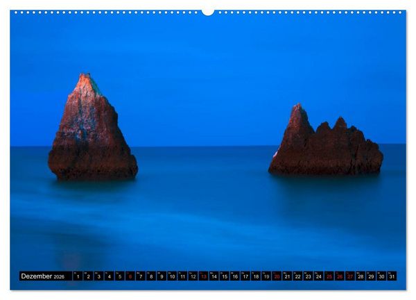 Produktbild: Str&auml;nde, Felsen und Meer - ALGARVE 2026 (hochwertiger Premium Wandkalender 2026 DIN A2 quer), Kunstdruck in Hochglanz