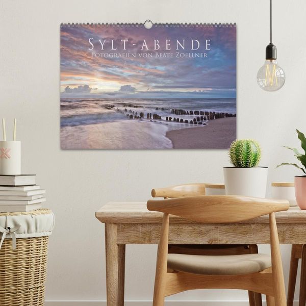 Produktbild: Sylt-Abende - Fotografien von Beate Zoellner (Wandkalender 2026 DIN A3 quer), CALVENDO Monatskalender