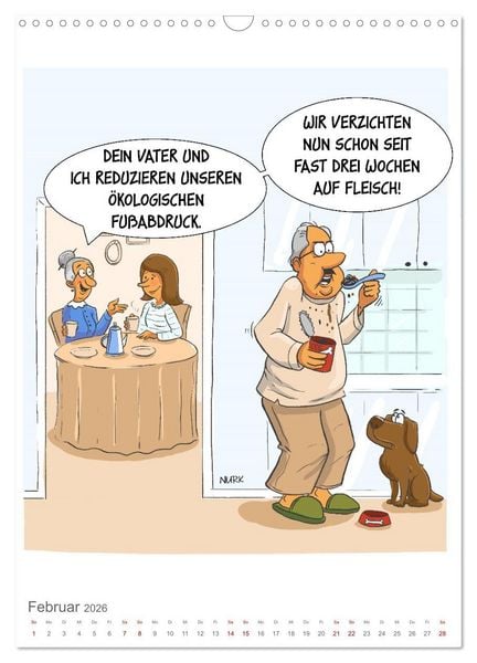 Produktbild: Okay, Boomer - Cartoons (Wandkalender 2026 DIN A3 hoch), CALVENDO Monatskalender