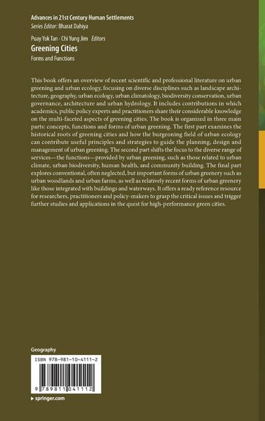 Produktbild: Greening Cities