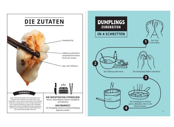 Produktbild: Dumplings - Chinesische Teigtaschen