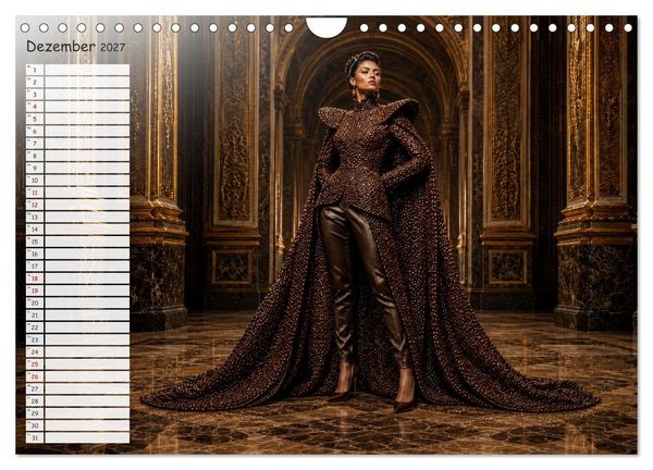 Produktbild: Caf&eacute; Couture (Wandkalender 2027 DIN A4 quer), CALVENDO Monatskalender