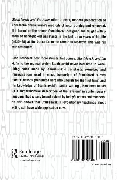 Produktbild: Stanislavski and the Actor