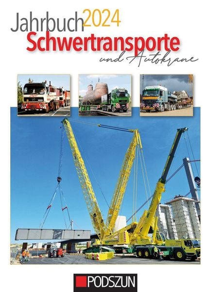 Produktbild: Jahrbuch Schwertransporte 2024
