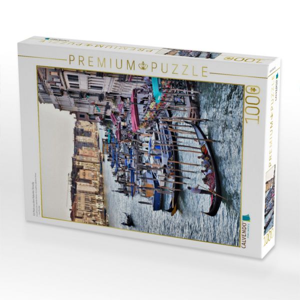 Produktbild: CALVENDO Puzzle Ein Motiv aus dem Kalender Venedig | 1000 Teile Lege-Gr&ouml;&szlig;e 64x48cm Foto-Puzzle f&uuml;r gl&uuml;ckliche Stunden
