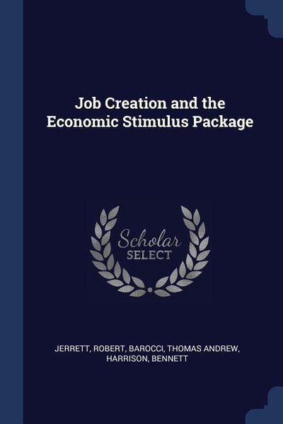 Produktbild: Job Creation and the Economic Stimulus Package