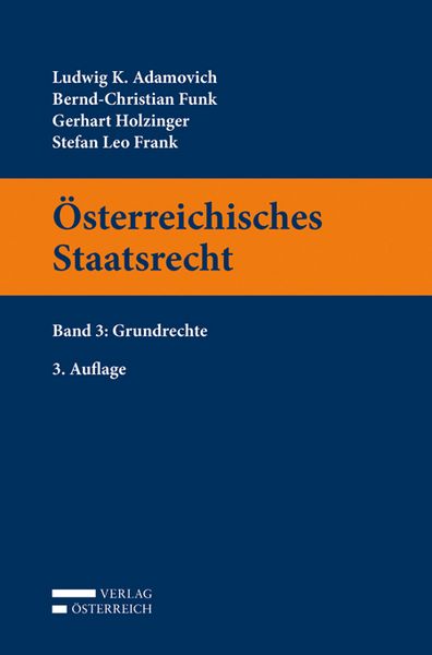 Produktbild: &Ouml;sterreichisches Staatsrecht