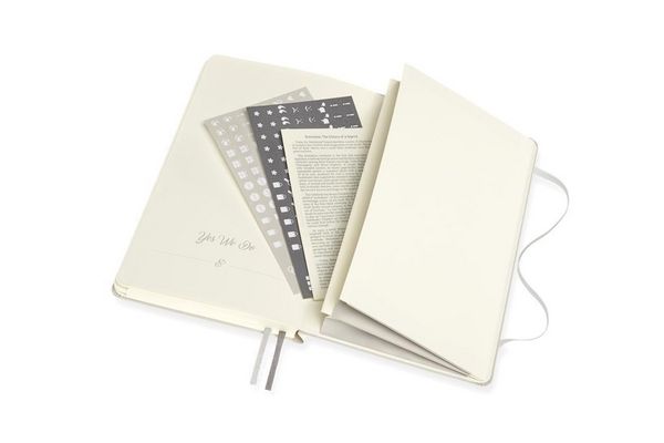 Produktbild: Moleskine Passion Journal Large/A5, Hochzeit, Hard Cover, Wei&szlig;