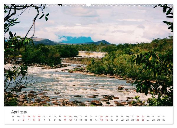 Produktbild: Venezuela - Eine Reise entlang der Karibikk&uuml;ste. (Wandkalender 2026 DIN A2 quer), CALVENDO Monatskalender