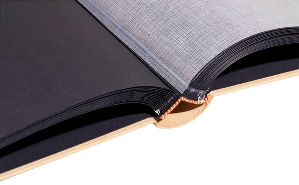 Produktbild: Fotoalbum, 60 Seiten schwarz, 29x32 cm, OfficeByMe