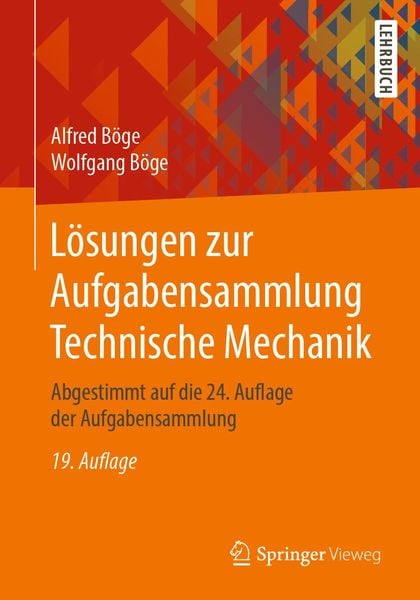 Produktbild: L&ouml;sungen zur Aufgabensammlung Technische Mechanik